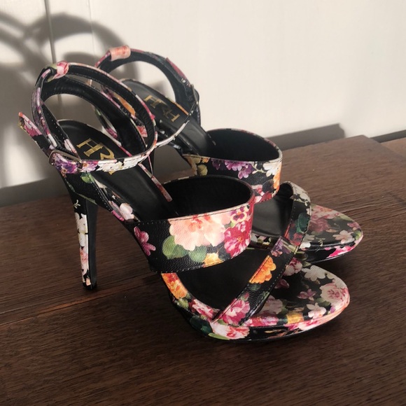 FRH Shoes - FRH Floral Heeled Sandals